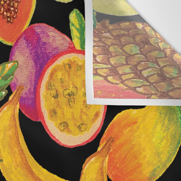 Tropical Cannabis Fruit Wall Tapestry Gallery Image 3