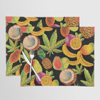 Tropical Cannabis Fruit Placemat Gallery Image 1