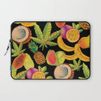 Tropical Cannabis Fruit Laptop Sleeve Gallery Image 1