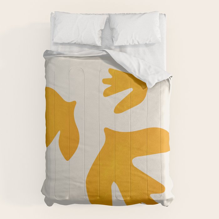 Golden Bell: Matisse Pastel Series 02 Comforter Gallery Image 1