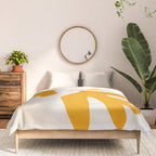 Golden Bell: Matisse Pastel Series 02 Comforter Gallery Image 3