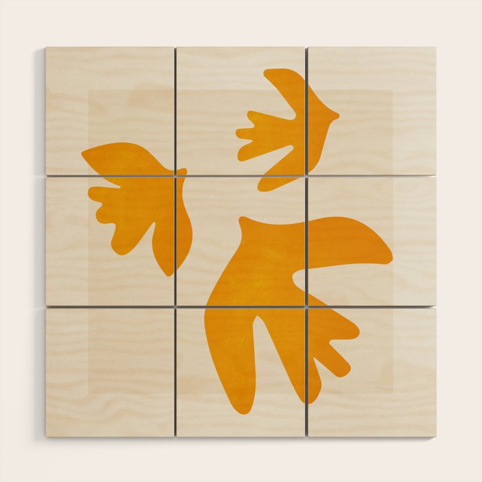 Golden Bell: Matisse Pastel Series 02 Wood Wall Art Gallery Image 1