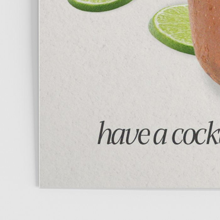 You Deserve a Cocktail Poster Gallery Image 3