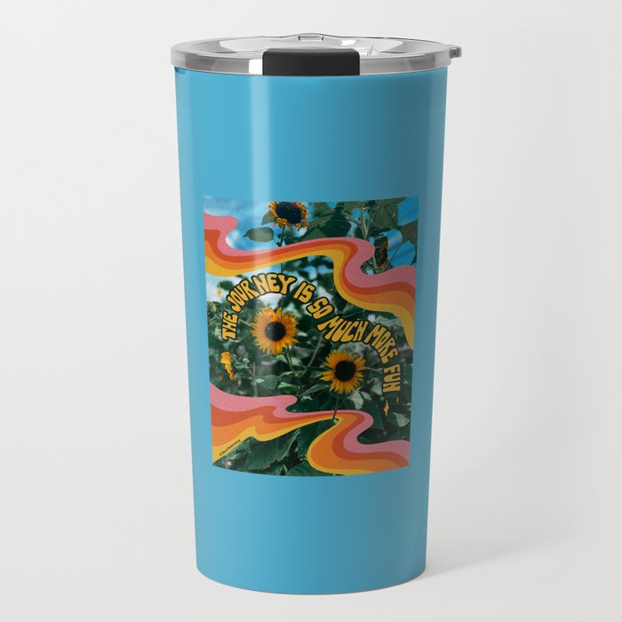 The Journey is So Much More Fun Travel Mug Gallery Image 1
