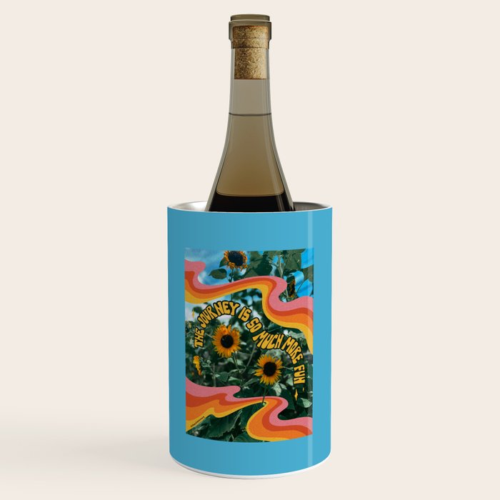 The Journey is So Much More Fun Wine Chiller Gallery Image 1