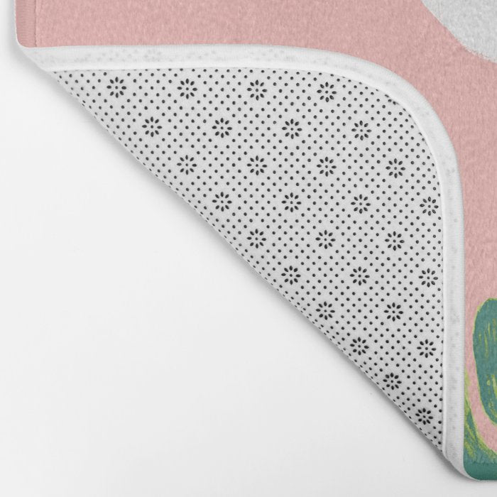 Quirky owl on saguaro cactus Bath Mat Gallery Image 2