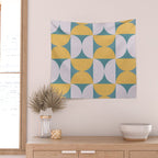 Mid Century Life Wall Tapestry Gallery Image 2