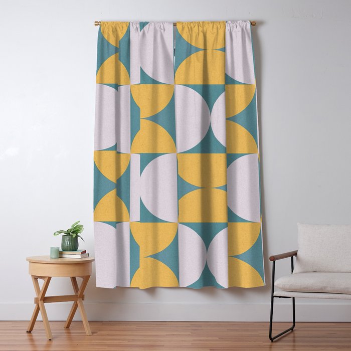 Mid Century Life Window Curtain Gallery Image 5