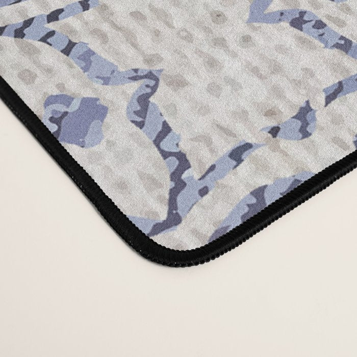 FRENCH LINEN TRIBAL IKAT Desk Mat Gallery Image 4