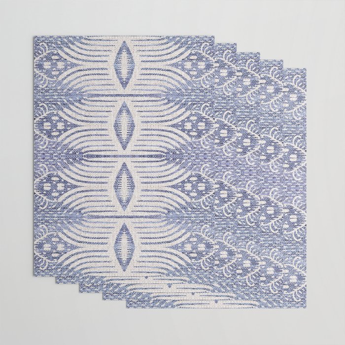 FRENCH LINEN TRIBAL IKAT Wrapping Paper Gallery Image 3