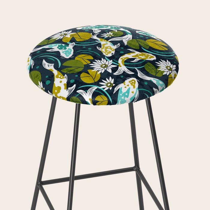 Koi Pond - Green Stool Gallery Image 2