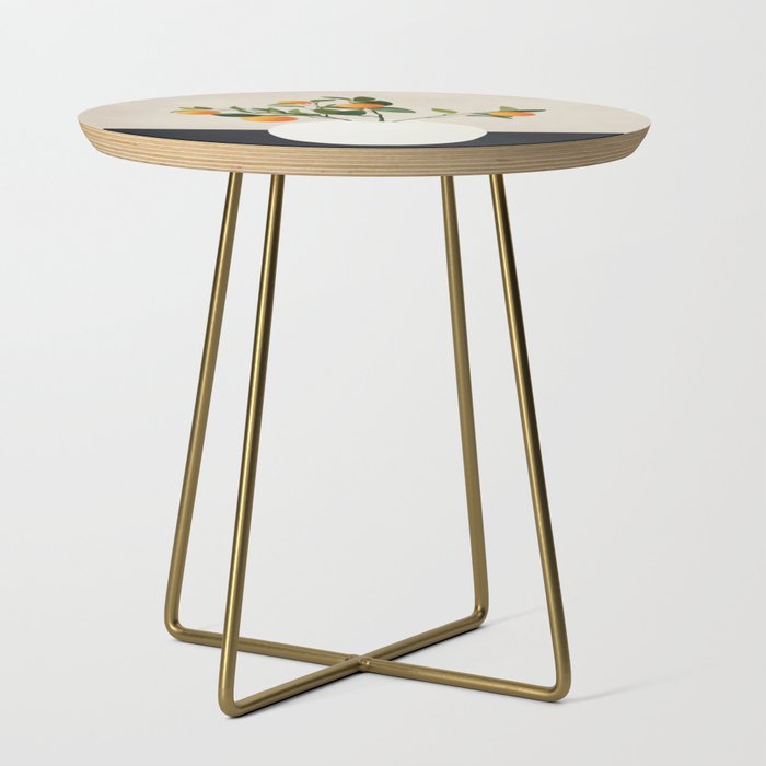  Orange Tree Branch in a Vase 01 Side Table Gallery Image 1