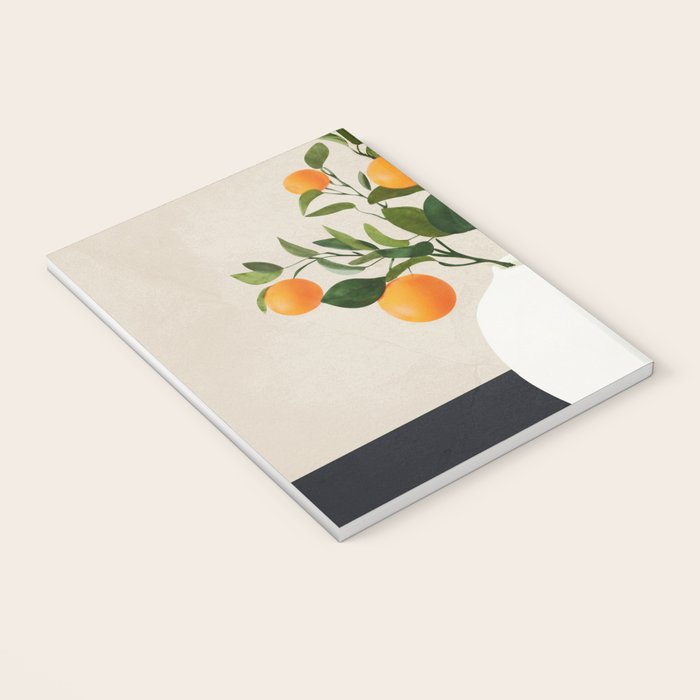  Orange Tree Branch in a Vase 01 Notebook Gallery Image 3