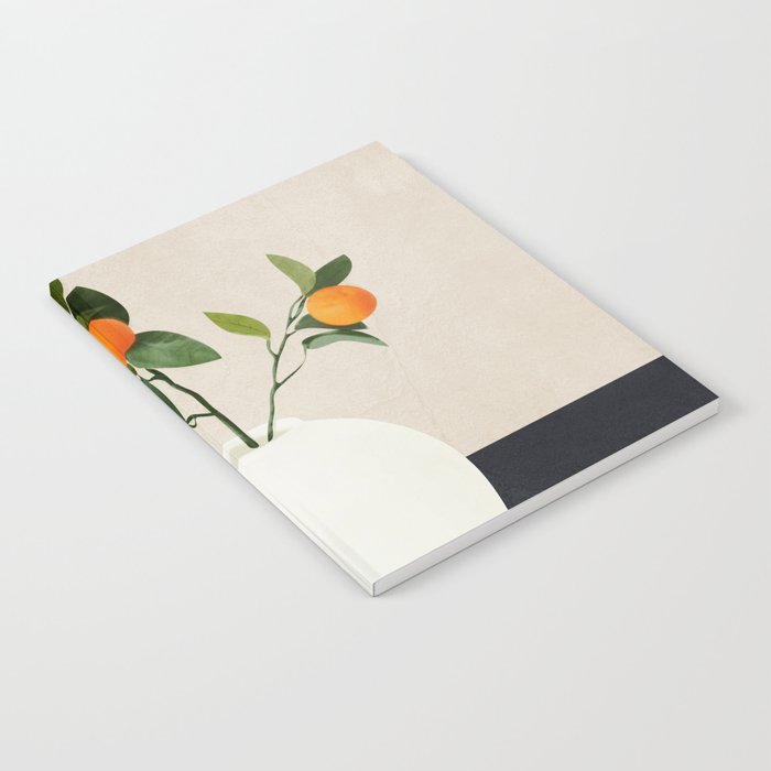  Orange Tree Branch in a Vase 01 Notebook Gallery Image 2