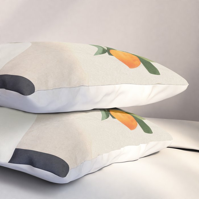  Orange Tree Branch in a Vase 01 Pillow Sham Gallery Image 3