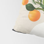  Orange Tree Branch in a Vase 01 Pillow Sham Gallery Image 4