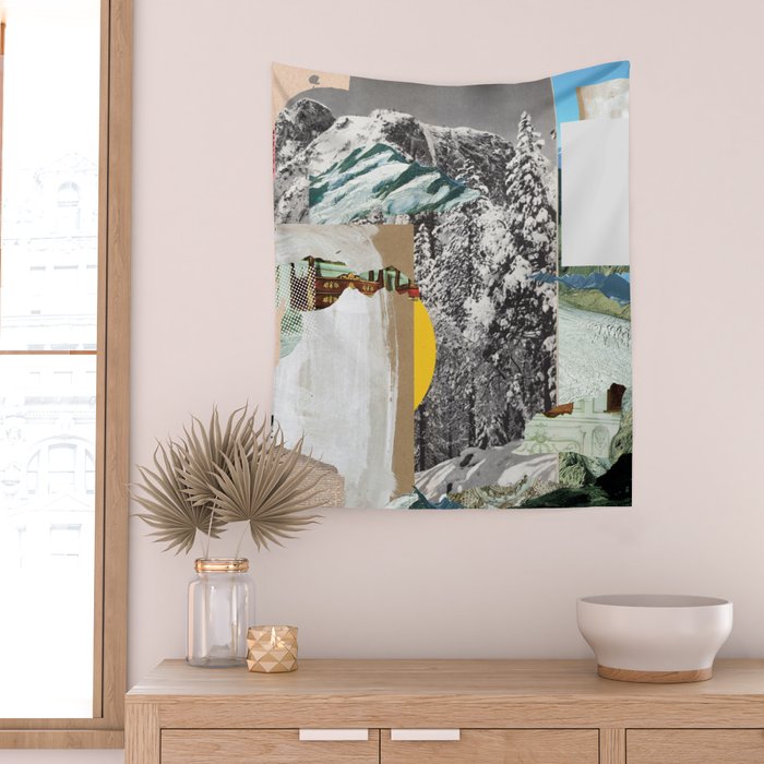 mountain dream land · day 5 Wall Tapestry Gallery Image 2