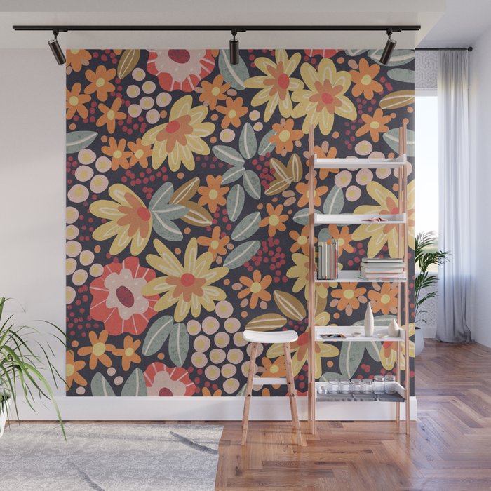 Alicia Pattern Wall Mural Gallery Image 1