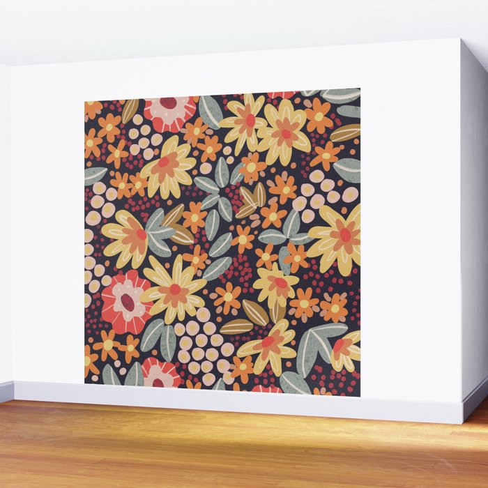 Alicia Pattern Wall Mural Gallery Image 2