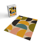 abstract mid mod half circles Jigsaw Puzzle Gallery Image 2