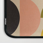 abstract mid mod half circles Laptop Sleeve Gallery Image 3