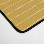Lines II (Mustard Yellow) Desk Mat Gallery Image 4