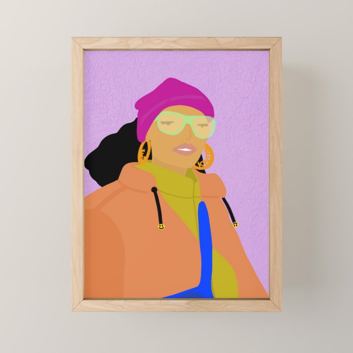 K. Thanks. Mini Art Print