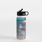 Lake Michigan Beach, Charlevoix - II Water Bottle Gallery Image 1