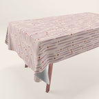 Simple Hand Drawn Pattern #14 Tablecloth Gallery Image 1