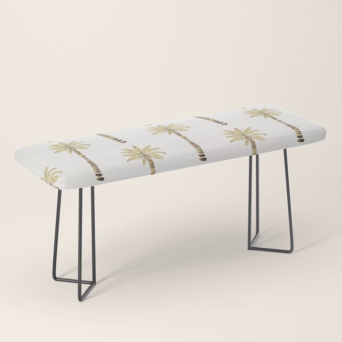 Mediterranean Palm Trees - Gold Palette Bench Gallery Image 1