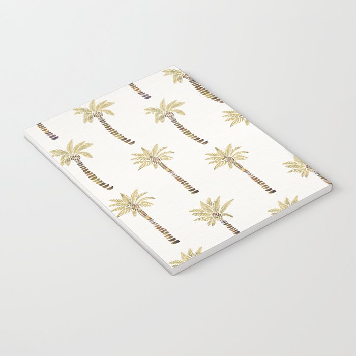 Mediterranean Palm Trees - Gold Palette Notebook Gallery Image 3