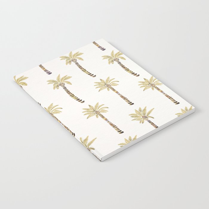 Mediterranean Palm Trees - Gold Palette Notebook Gallery Image 2