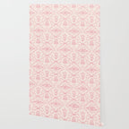 Spring Toile Print in Pink Wallpaper Gallery Image 2