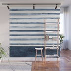 Stripes | Watercolor Pattern Wall Mural Gallery Image 1