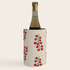 Cherry Tomato Plaid Farmers Market Wine Chiller Gallery Image 2