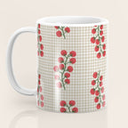 Cherry Tomato Plaid Farmers Market Coffee Mug Gallery Image 3