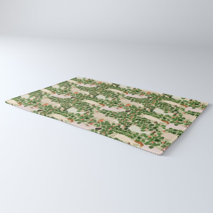 Tomato Girl Summer (BEIGE) Rug Gallery Image 3