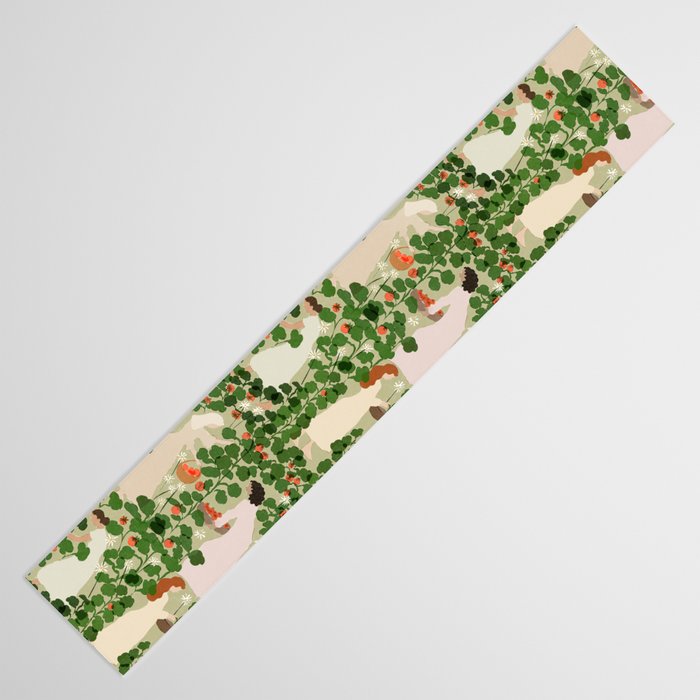 Tomato Girl Summer (BEIGE) Table Runner Gallery Image 3