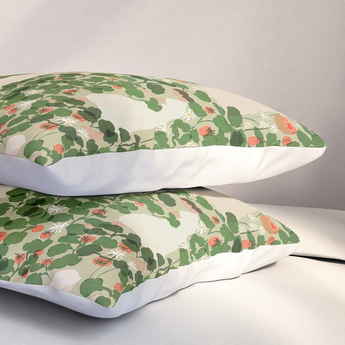 Tomato Girl Summer (BEIGE) Pillow Sham Gallery Image 3