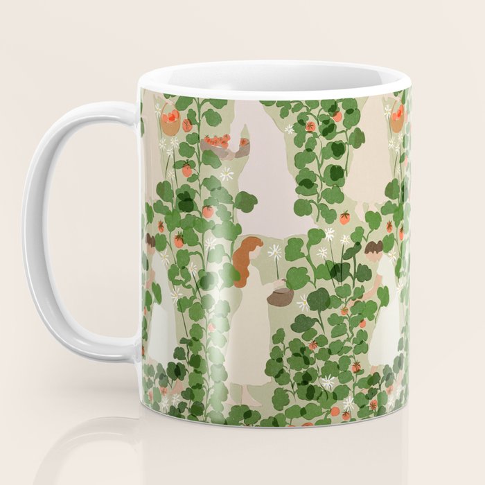 Tomato Girl Summer (BEIGE) Coffee Mug Gallery Image 3