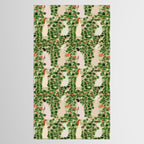 Tomato Girl Summer (BEIGE) Tablecloth Gallery Image 2