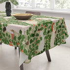Tomato Girl Summer (BEIGE) Tablecloth Gallery Image 3