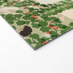 Tomato Girl Summer (BEIGE) Welcome Mat Gallery Image 2