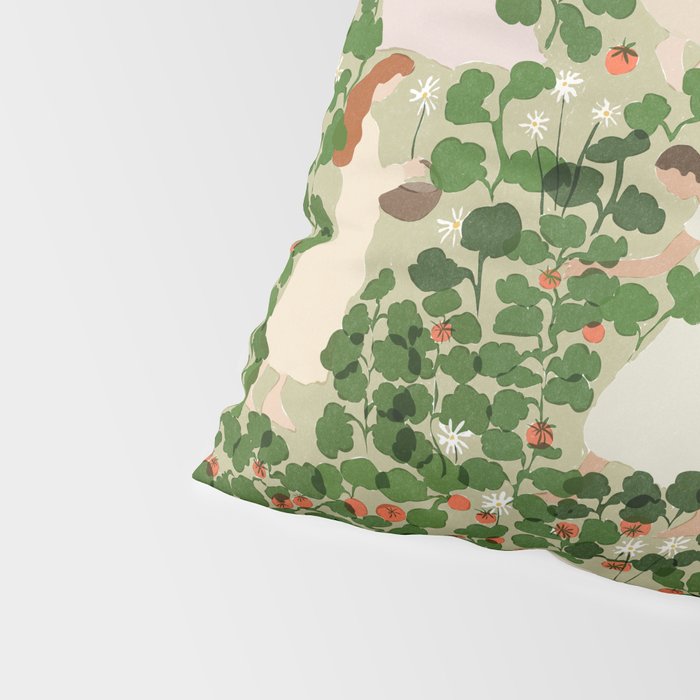 Tomato Girl Summer (BEIGE) Pillow Sham Gallery Image 4