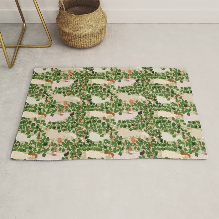 Tomato Girl Summer (BEIGE) Rug Gallery Image 1