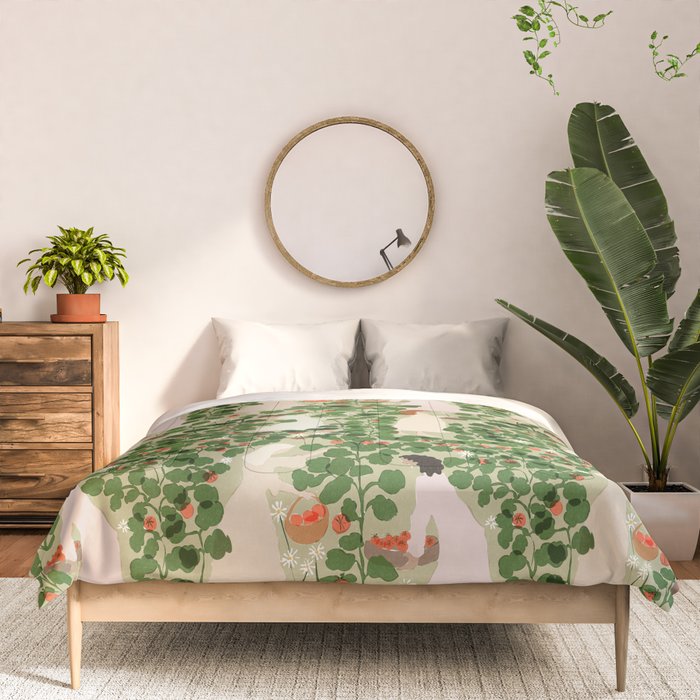 Tomato Girl Summer (BEIGE) Comforter Gallery Image 3