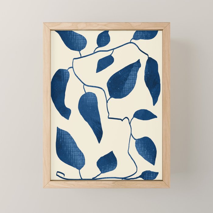 Abstract Plant 6/2 Mini Art Print Gallery Image 1
