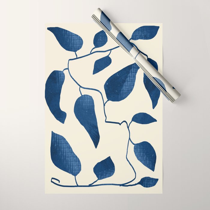 Abstract Plant 6/2 Wrapping Paper Gallery Image 1