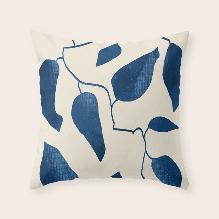 Abstract Plant 6/2 Throw Pillow Gallery Image 6