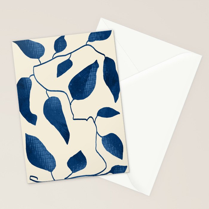 Abstract Plant 6/2 Stationery Card Gallery Image 2